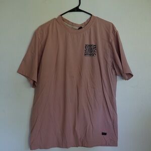 Men's Pink Graphic T-Shirt